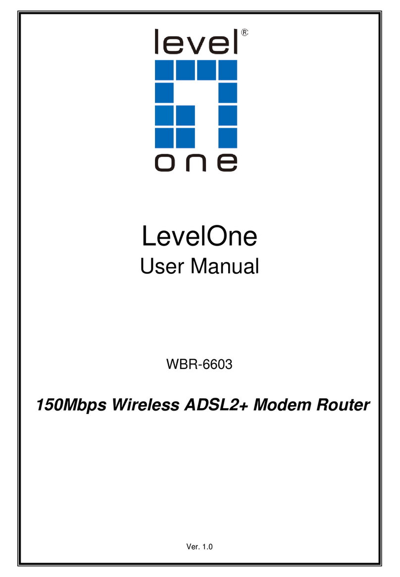 LevelOne WBR-6603 user manual