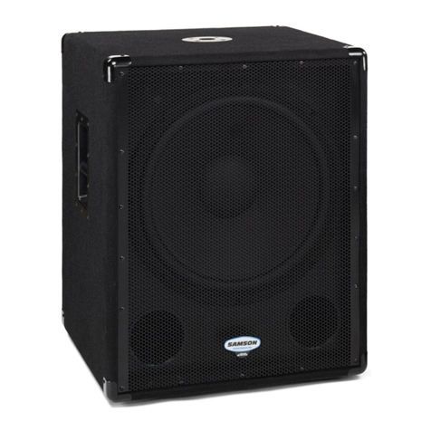 Samson dB1800a User manual