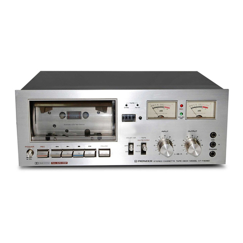 Pioneer CT-F6262 Service manual