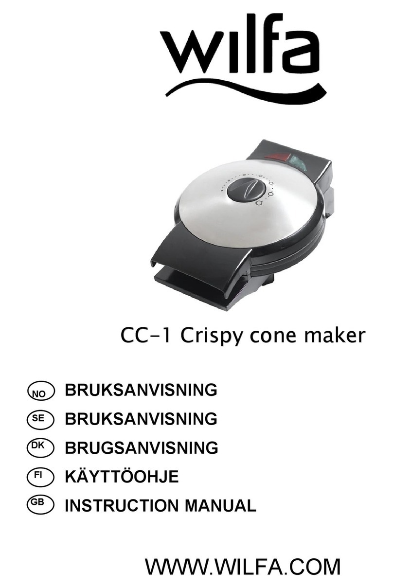 Wilfa CC-1 User manual