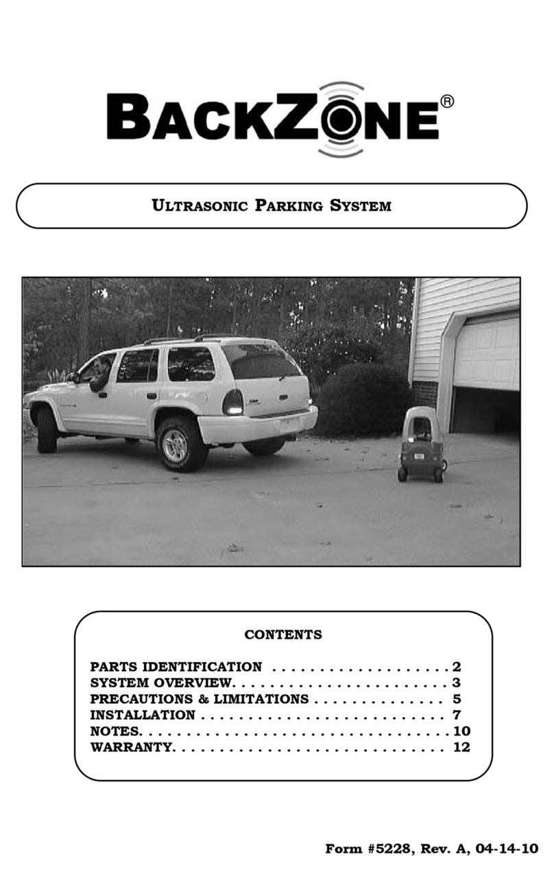 Rostra Backzone 250-1901 User manual