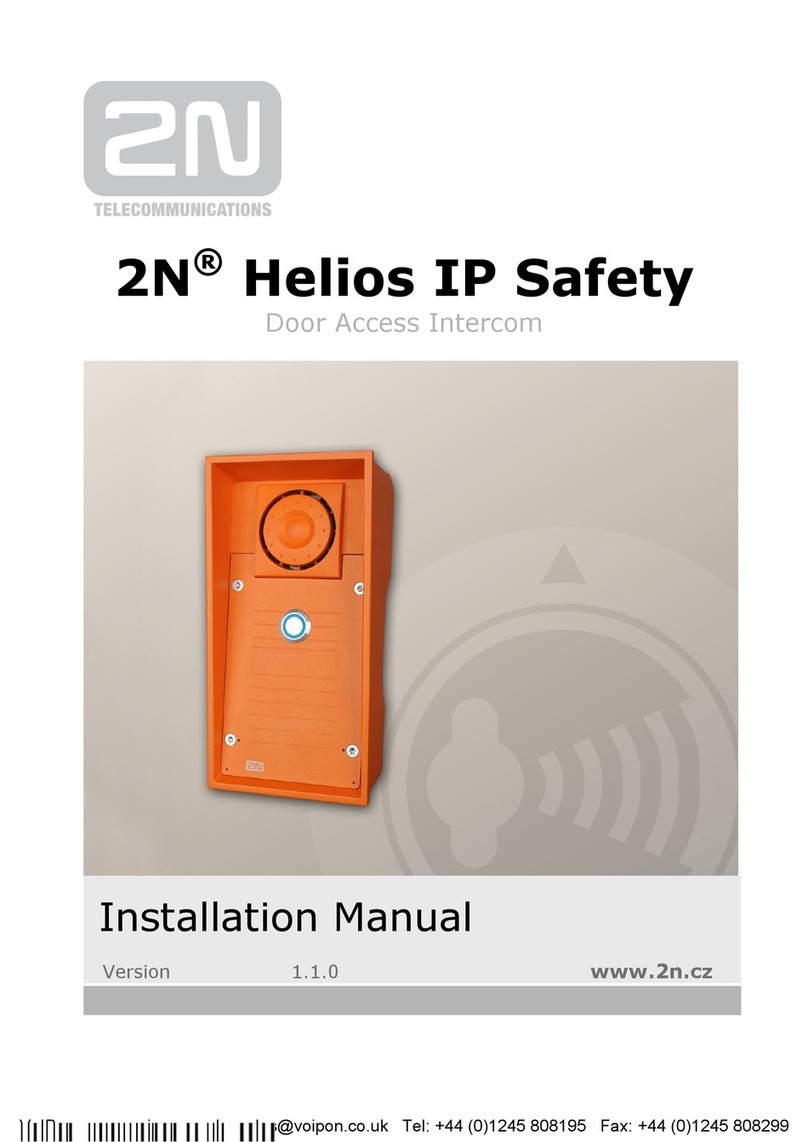 2N Helios IP Safety User manual 2N Helios IP Safety User manual