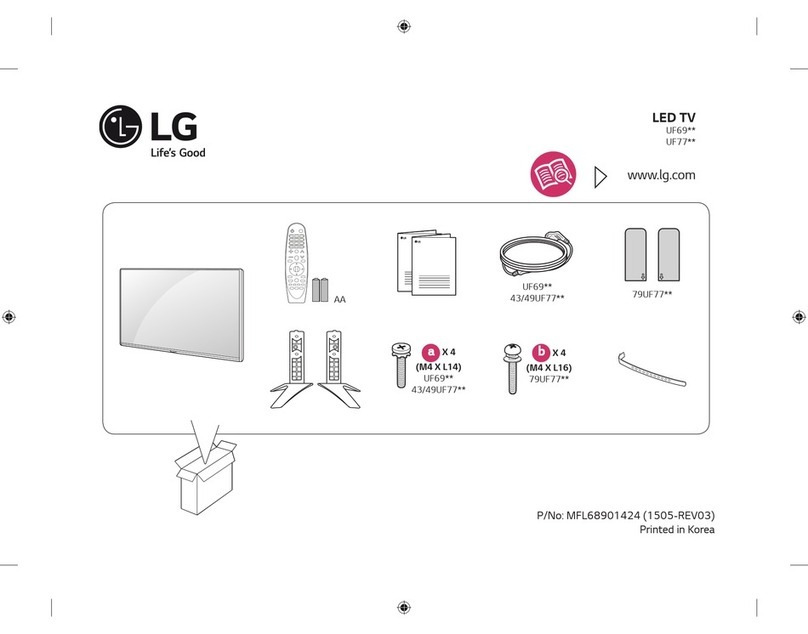 LG 43UF69 Series User manual