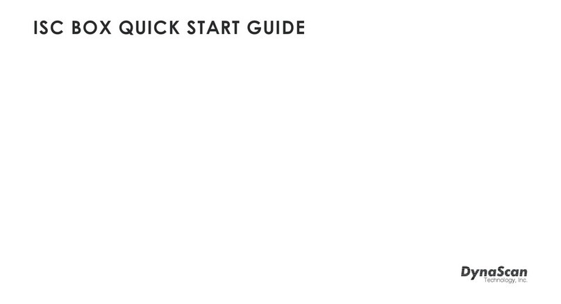 Dynascan ISC Box User manual
