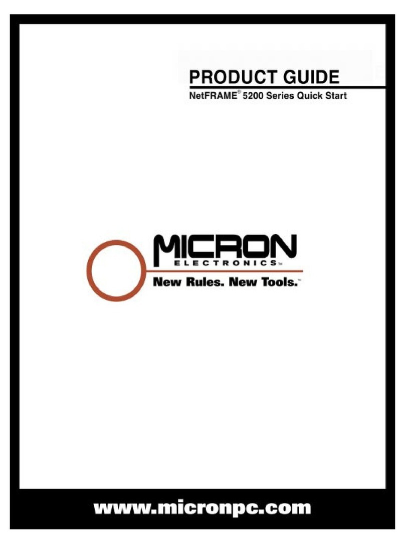 Micron NetFrame 5200 Series Product guide
