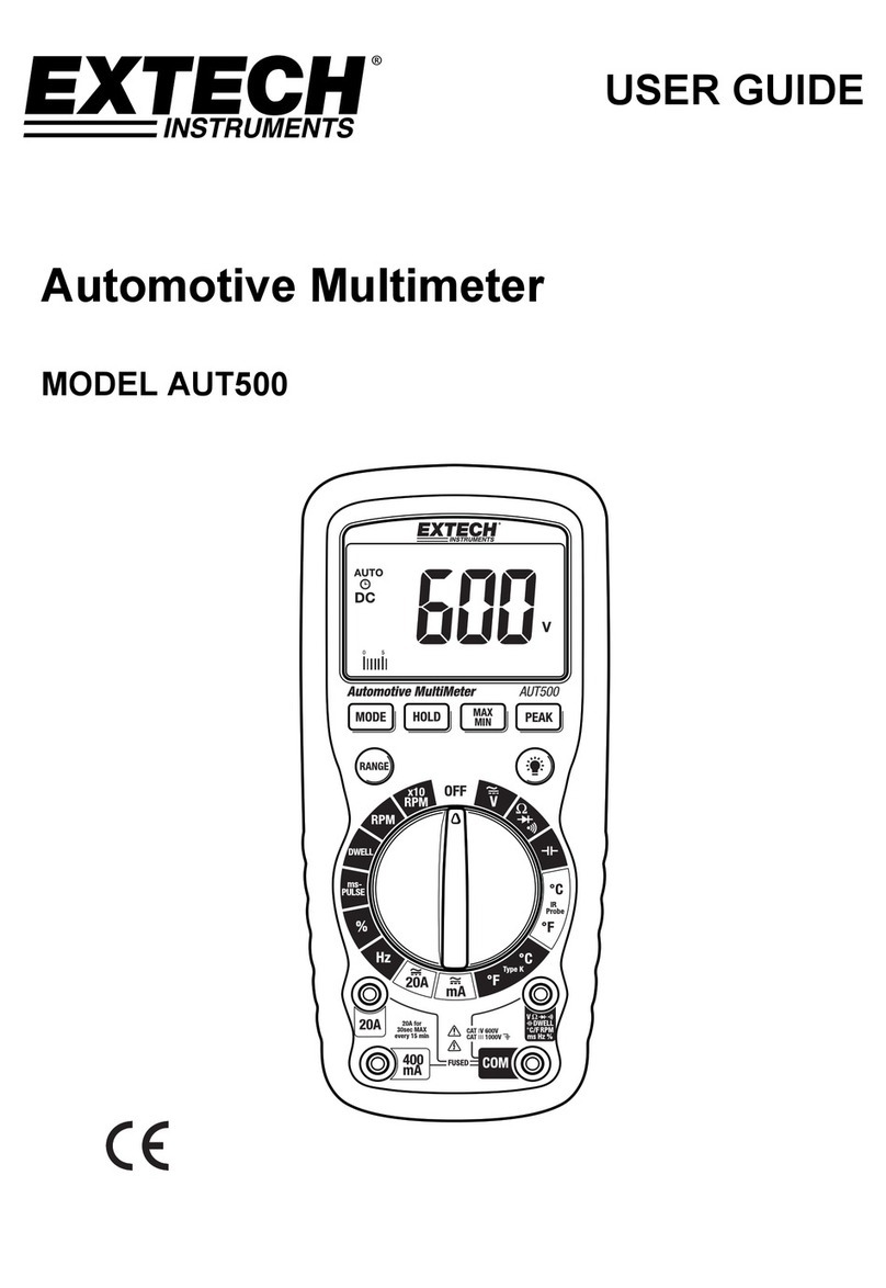Extech Instruments AUT500 user guide