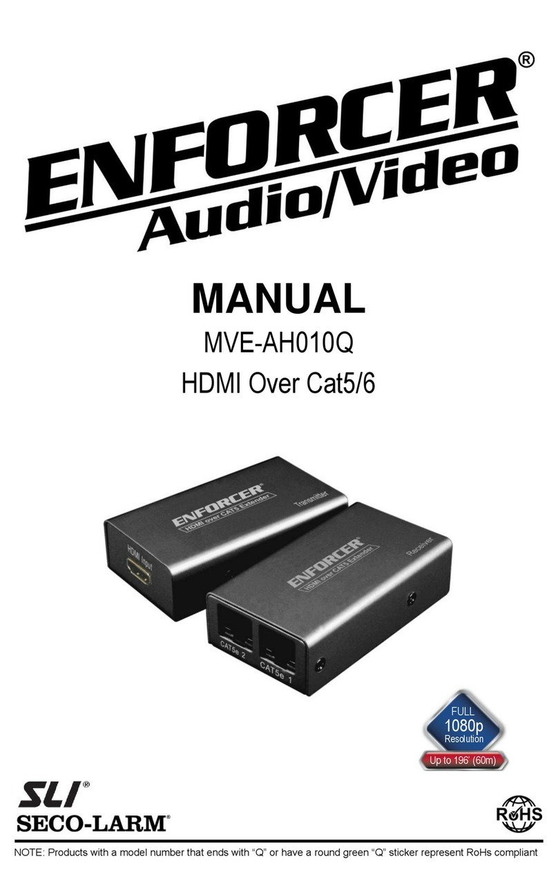 SECO-LARM Enforcer MVE-AH010Q User manual
