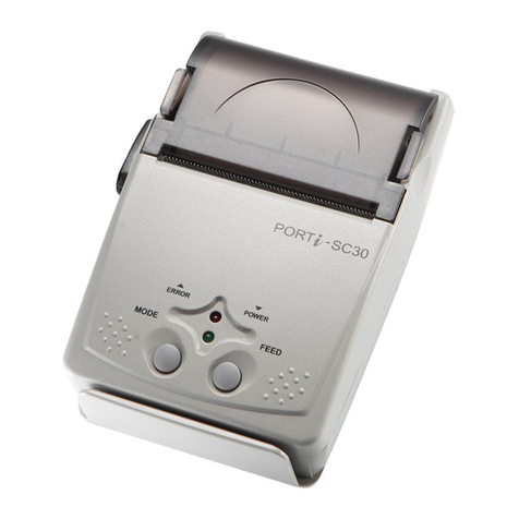 WOOSIM PORTI-SC30 User manual WOOSIM PORTI-SC30 User manual