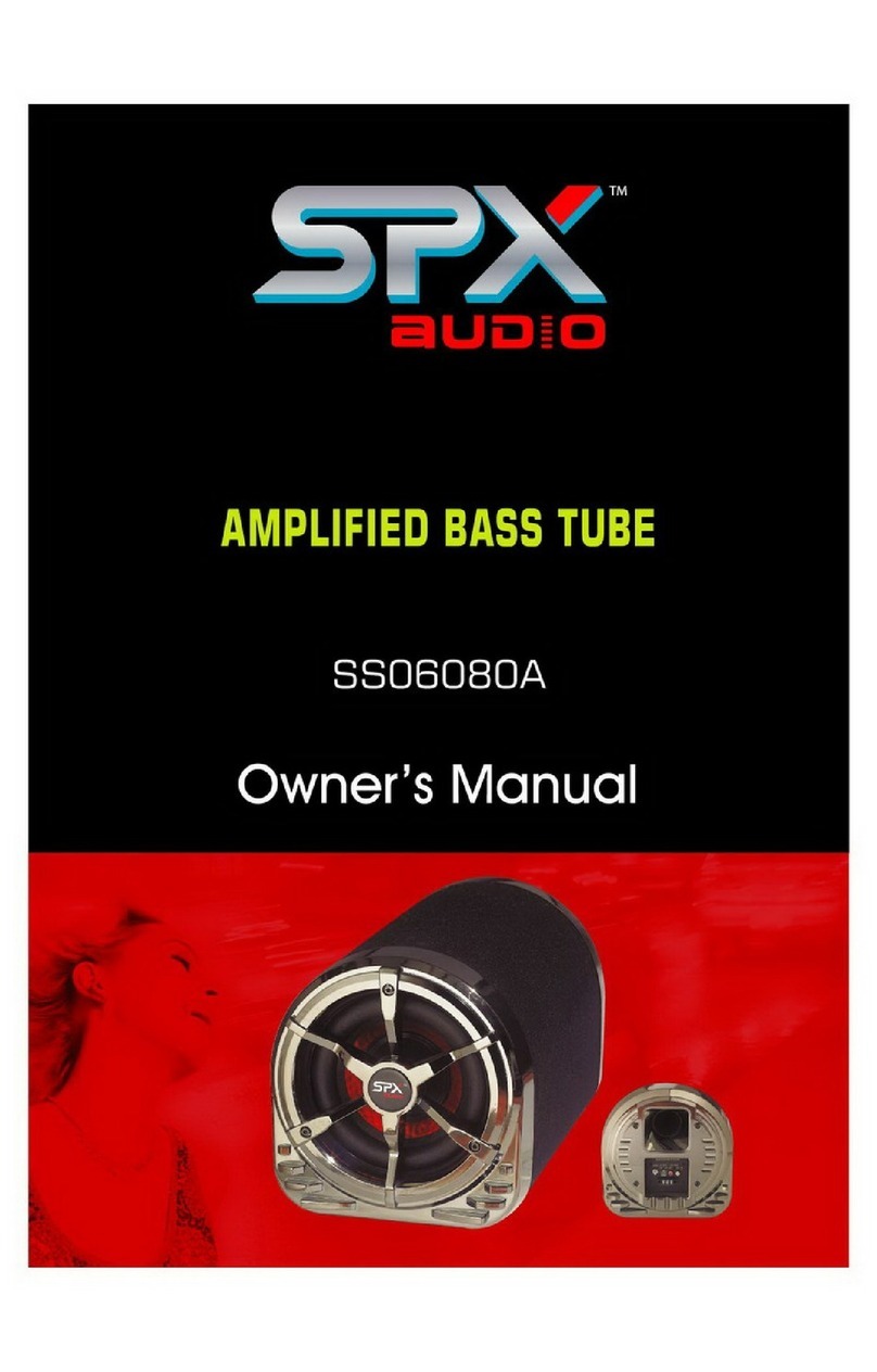 SPX SS0608A User manual