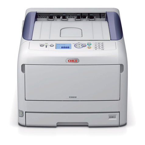 Oki C822n User manual
