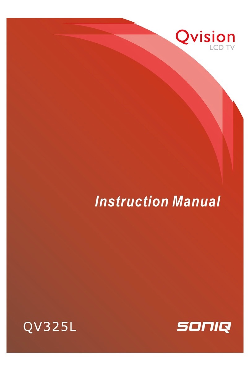 SONIQ Qvision QV325L instruction manual