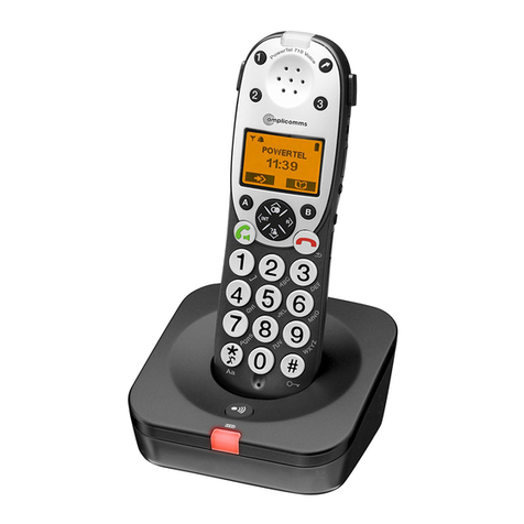 Amplicomms PowerTel 710 Voice User manual