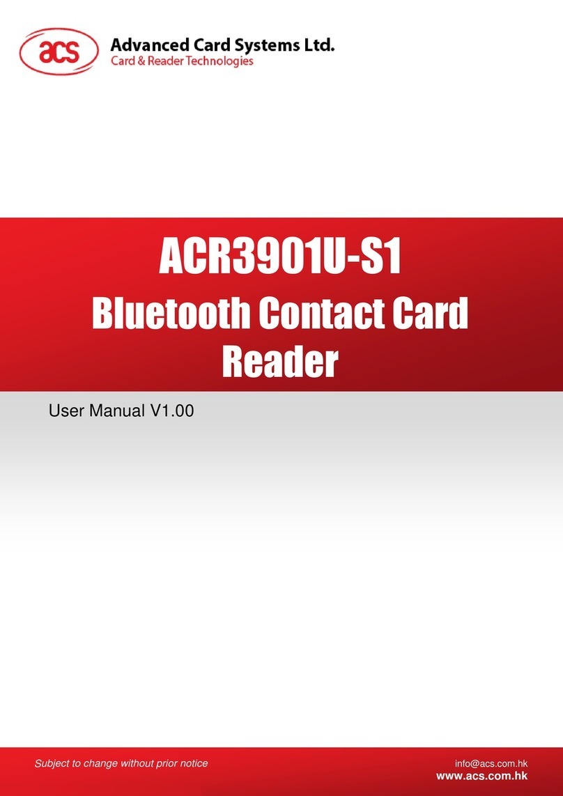 ACS ACR3901U-S1 user manual