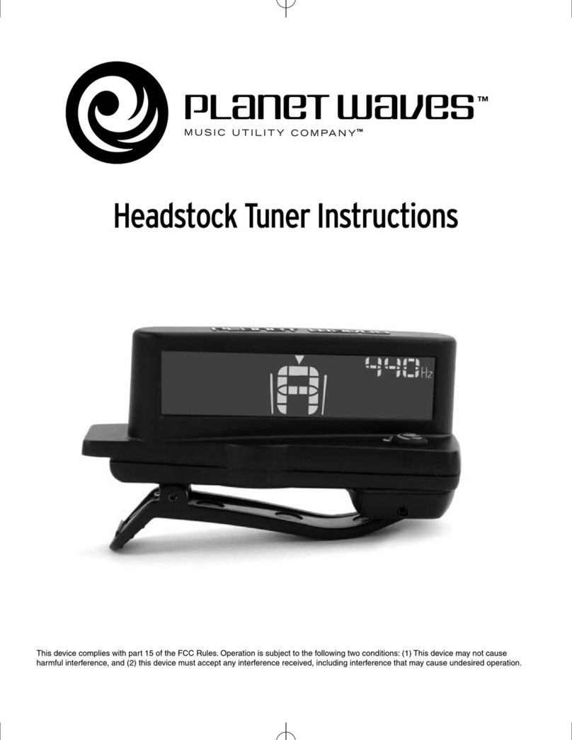 Planet Waves Headstock instructions