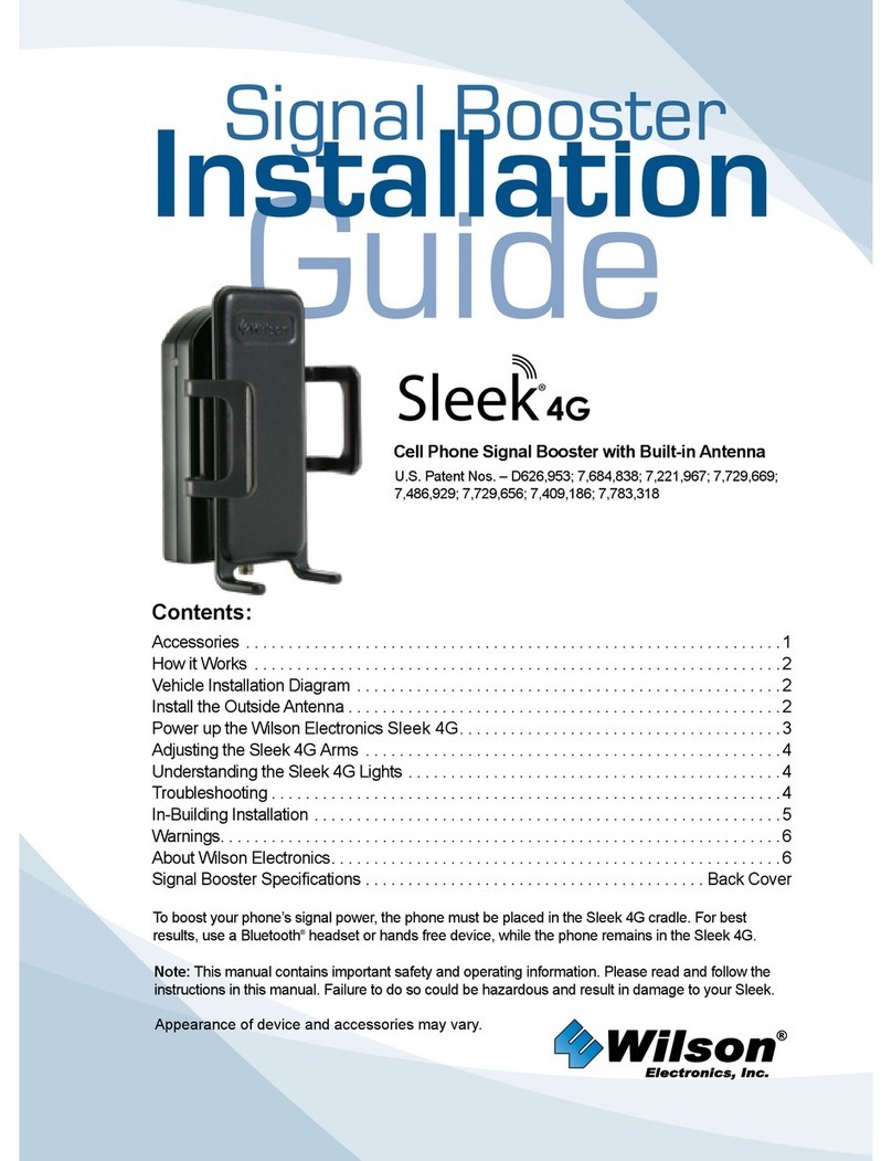 Wilson Electronics Sleek 4G User manual