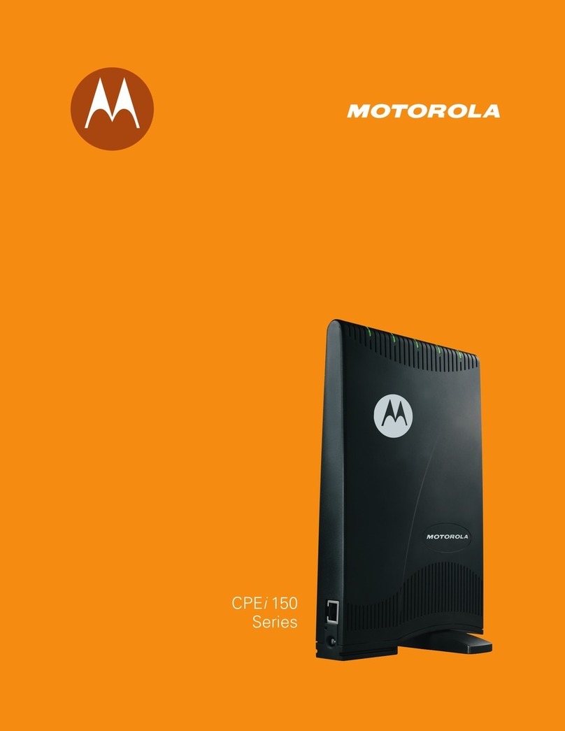 Motorola CPEI 150 series User manual