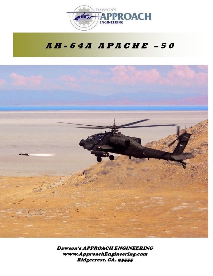 Approach Engineering AH-64A Apache-50 instruction manual