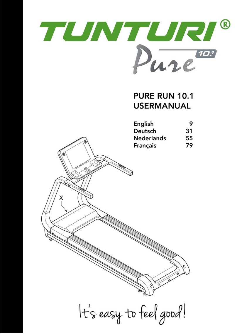 Tunturi pure run 10.1 user manual
