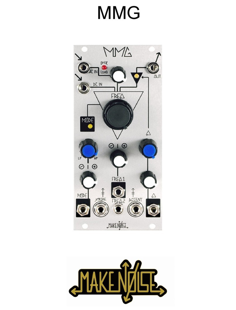 Make Noise MMG manual