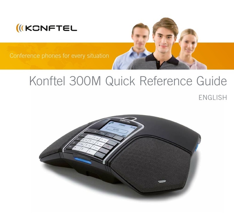 Konftel Konftel 300M User manual Konftel Konftel 300M User manual