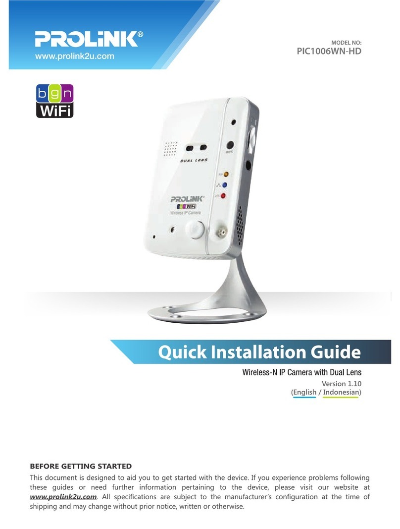 PROLiNK PIC1006WN-HD User manual