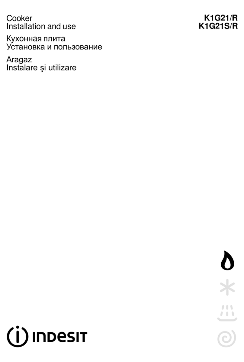 Indesit K1G21/R Installation and use