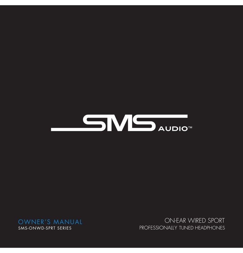 SMS Audio SMS-ONWD-SPRT SERIES User manual SMS Audio SMS-ONWD-SPRT SERIES User manual