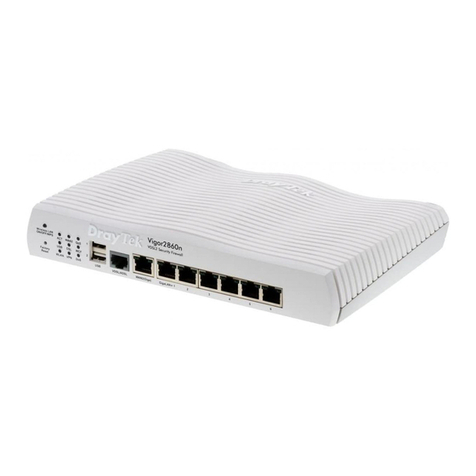 Draytek Vigor2860 Series User manual