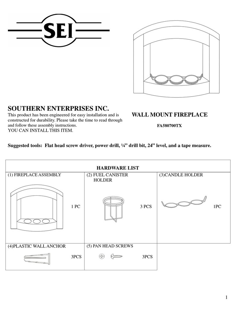 SEI FA580700TX installation instructions