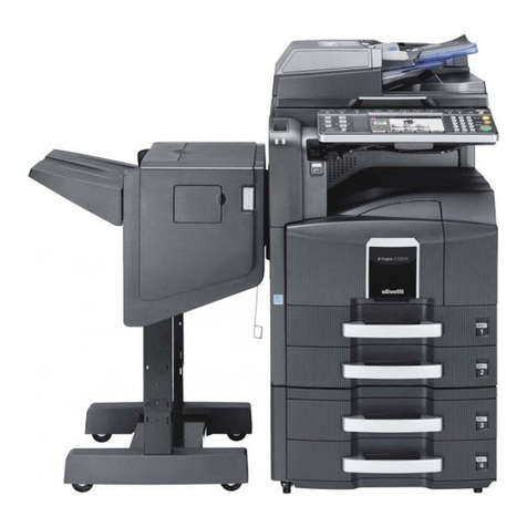 Olivetti d-Copia 5200MF Service manual