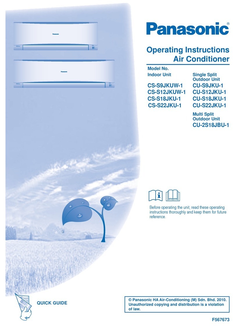 Panasonic CS-S9JKUW-1 User manual