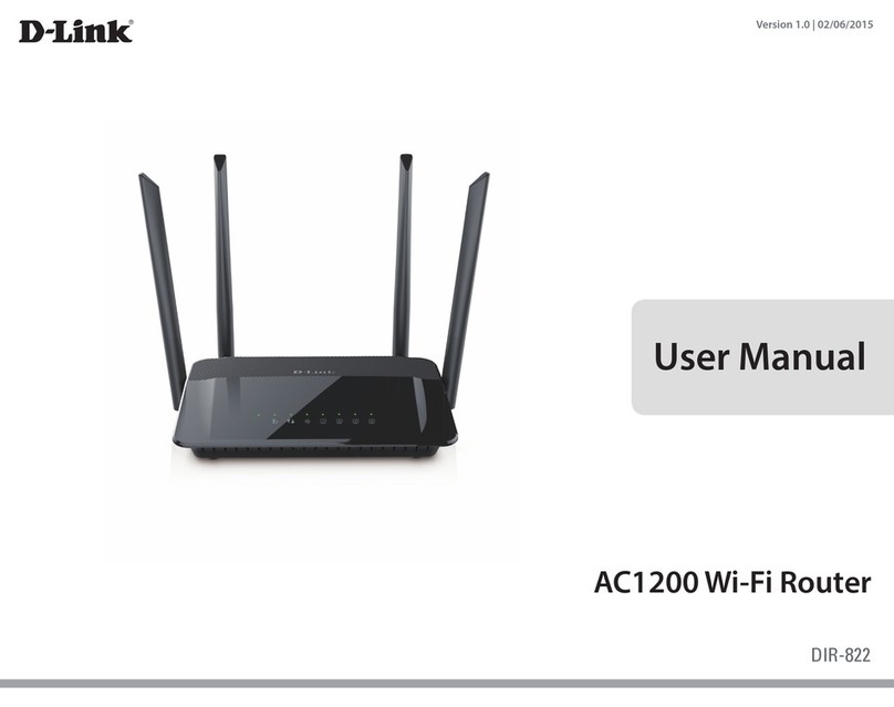 D-Link DIR-822 User manual D-Link DIR-822 User manual