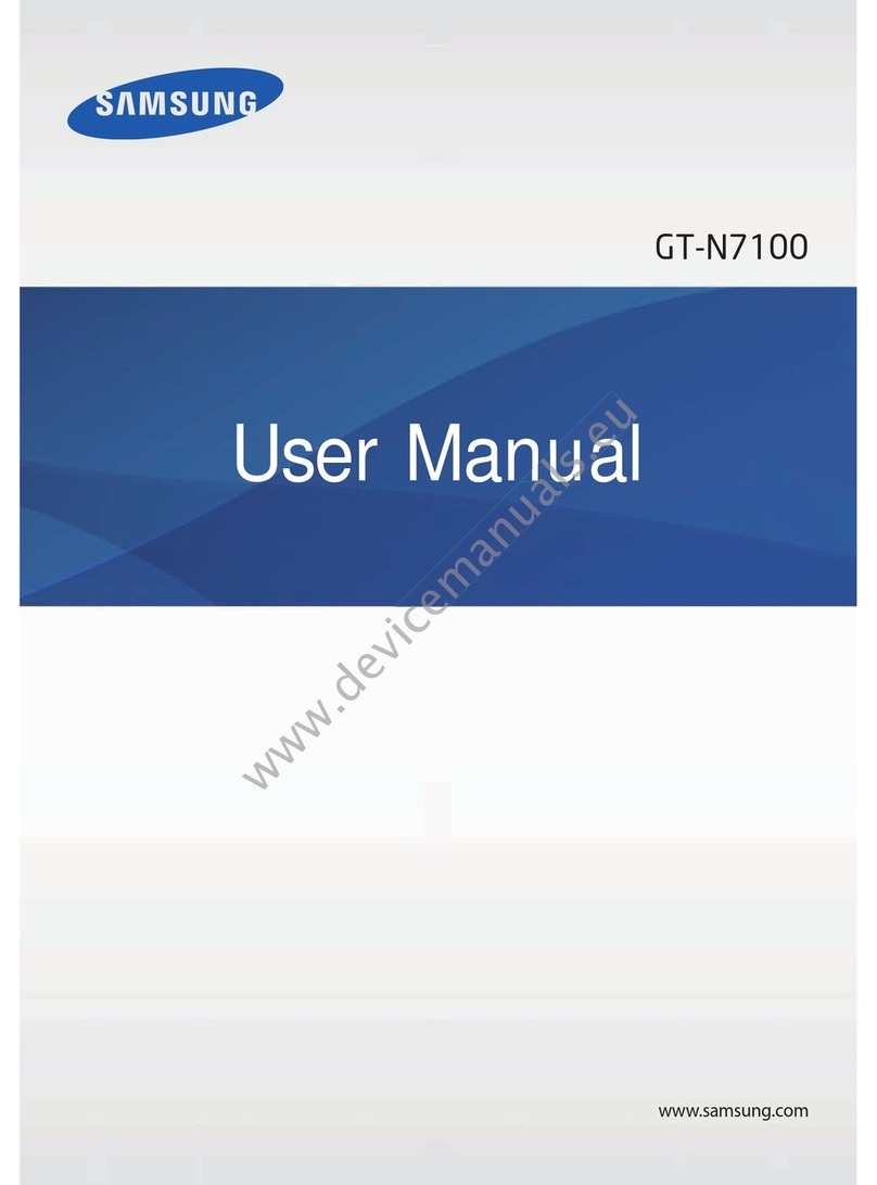 Samsung GT-N7100 User manual Samsung GT-N7100 User manual