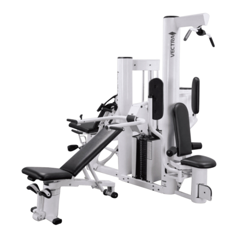 Vectra Fitness On-Line 4800 owner's manual