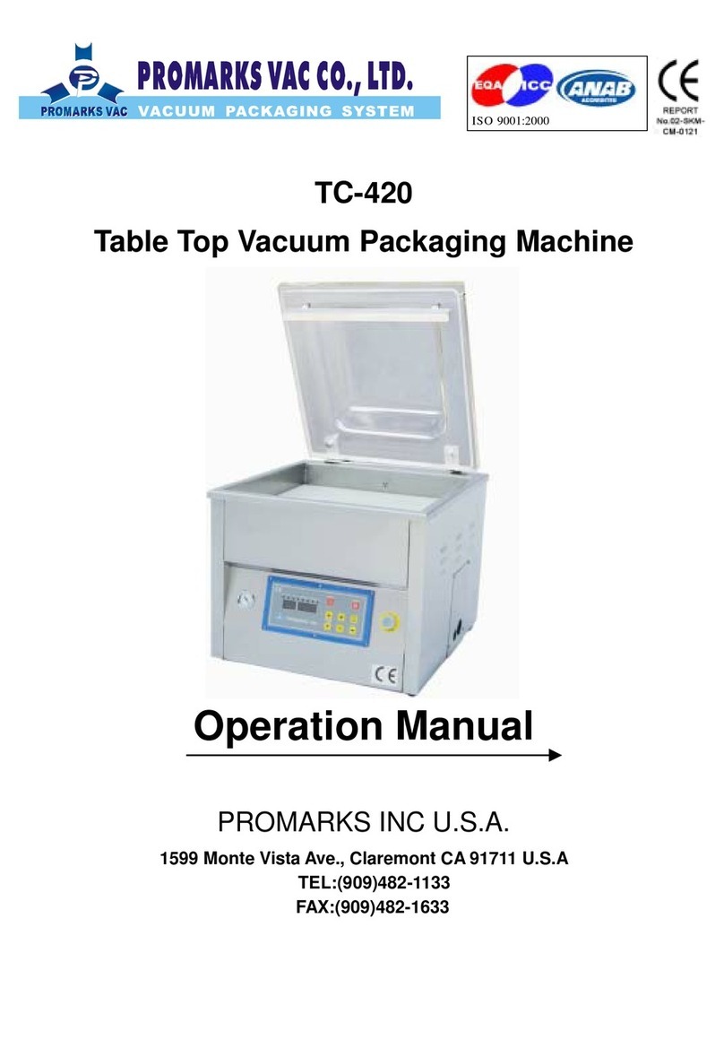 PROMARKS TC-420 Operation manual