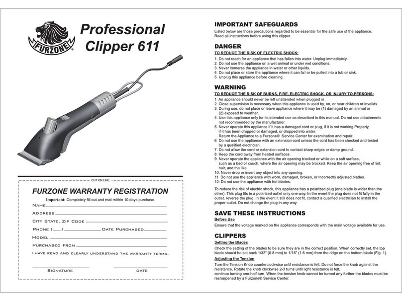 Furzone 611 instructions