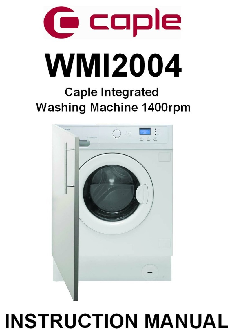 Caple WMI2004 User manual Caple WMI2004 User manual