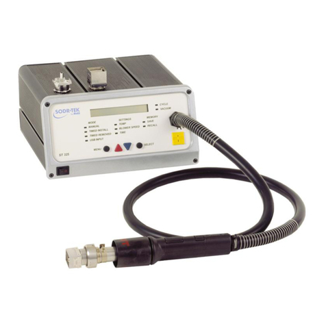 Pace SODRTEK ST 325 Operation and maintenance manual