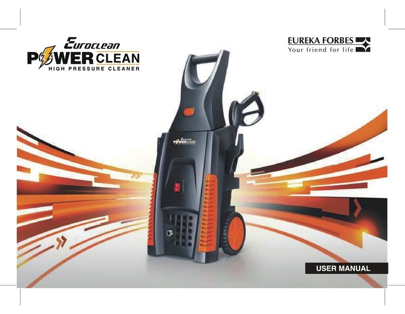 Eureka Forbes euroclean powerclean user manual