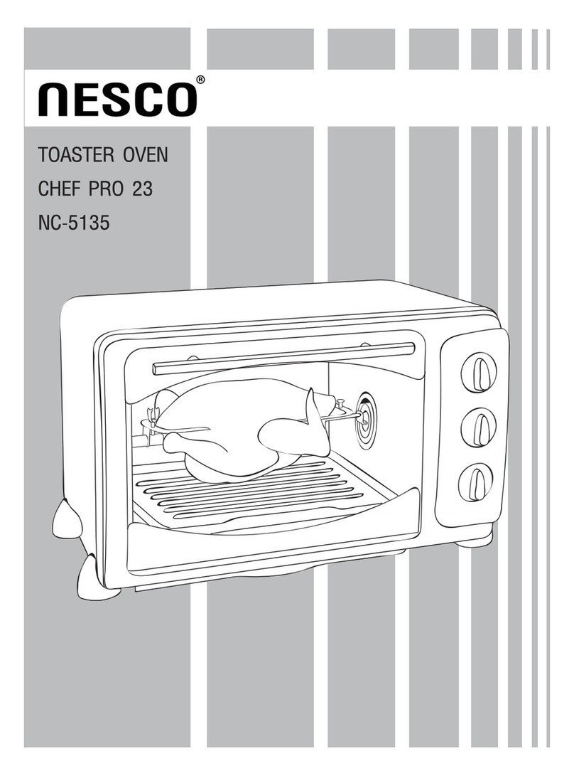 Nesco chef pro 23 NC-5135 User manual