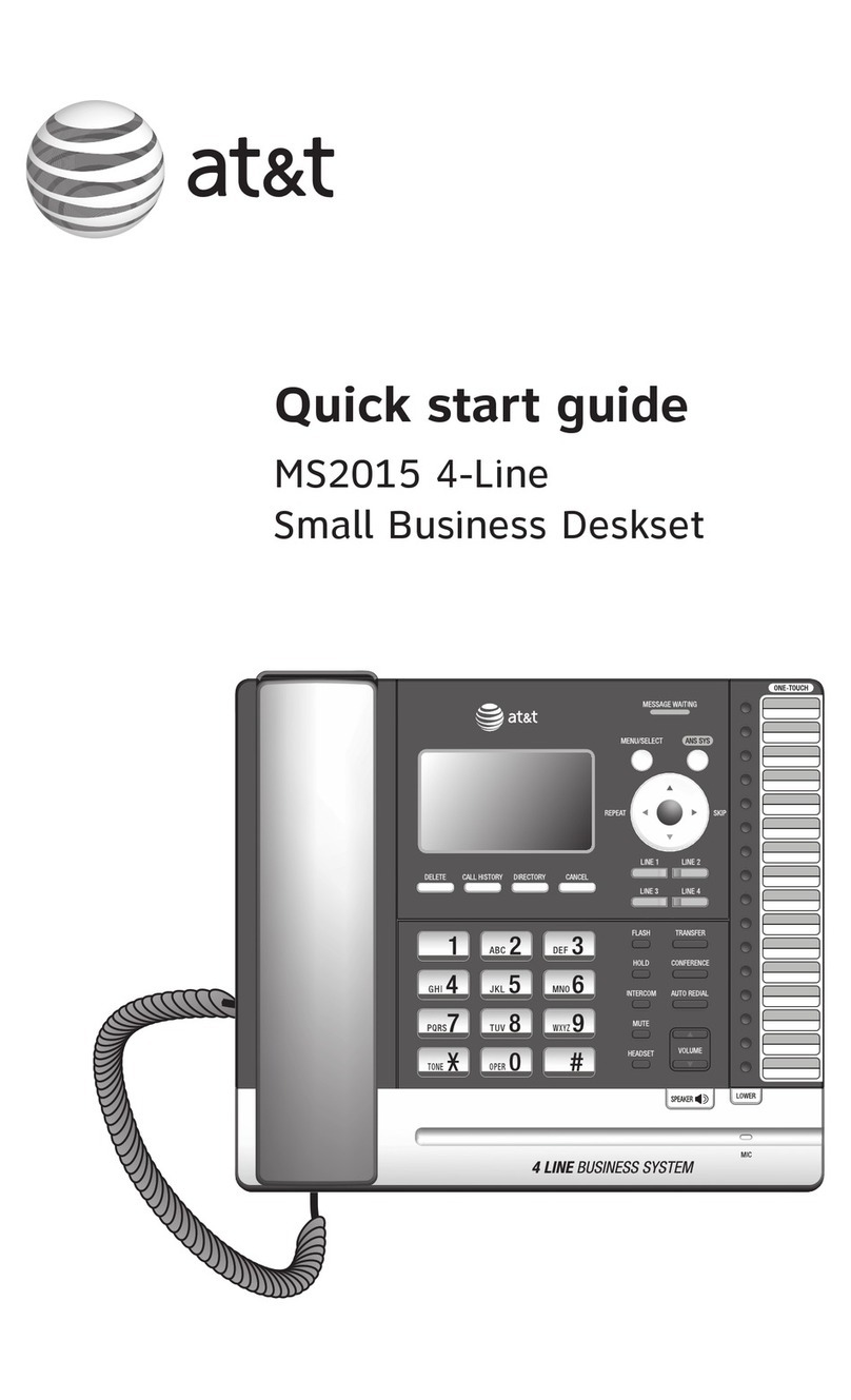AT&T MS2015 User manual