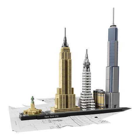 LEGO Architecture 21028 New York City Instruction Manual