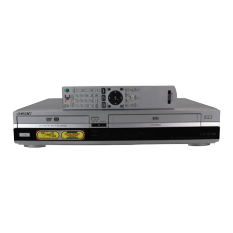 Sony RDR-VX521 Service manual
