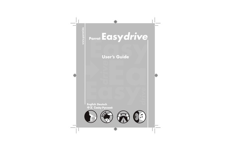 Parrot Easydrive User manual