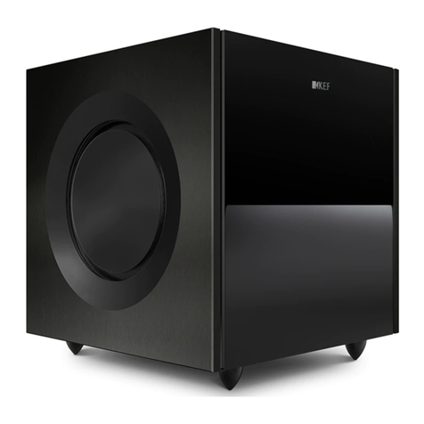 KEF REFERENCE 8b User manual