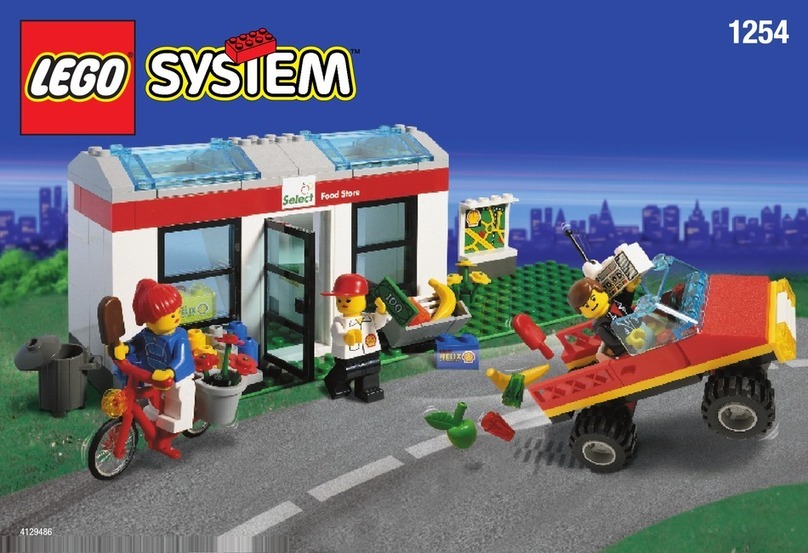 LEGO System 1254 Building instructions