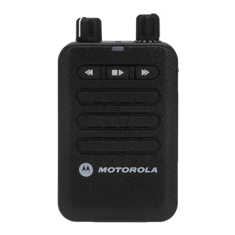 Motorola MINITOR VI User manual