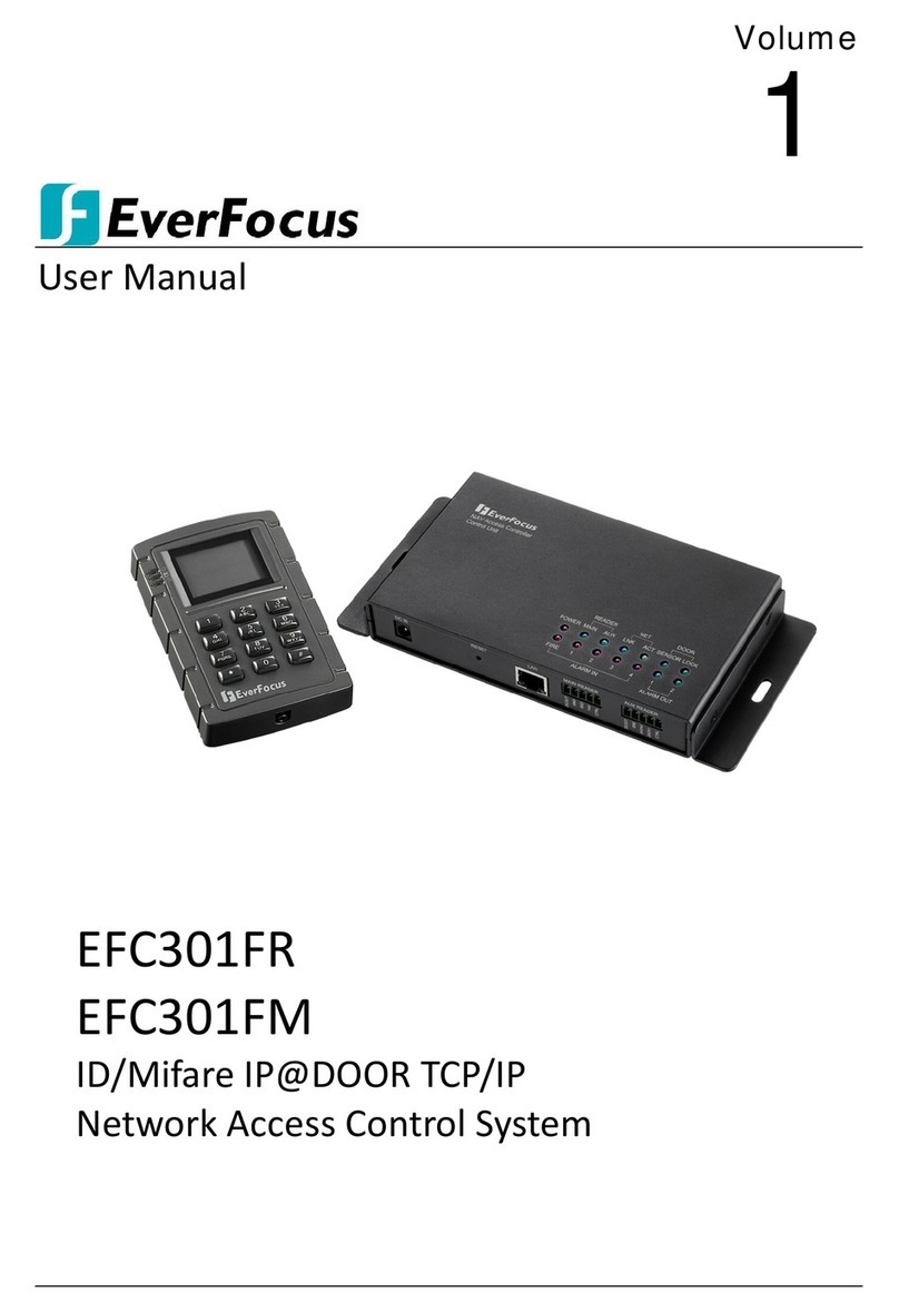 EverFocus EFC301FR user manual