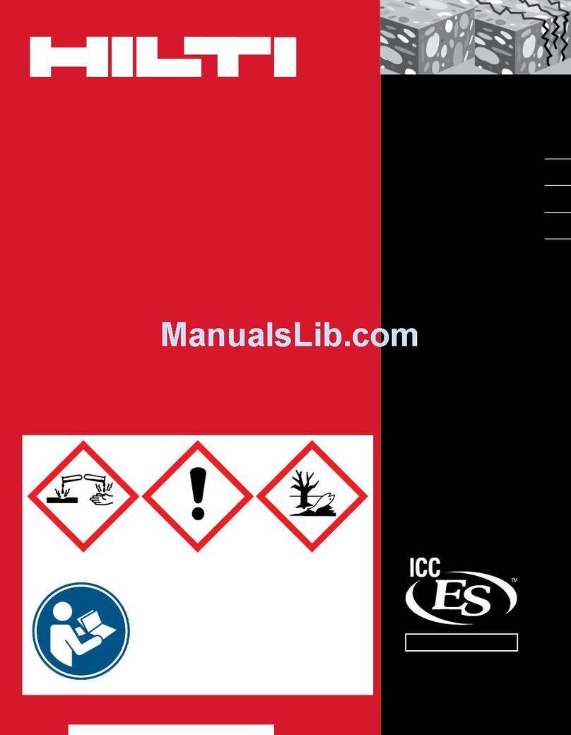 Hilti HIT-RE 500-SD Instructions for use