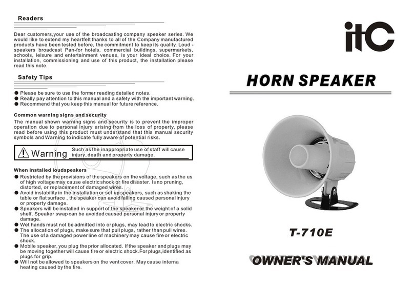 ITC T-710E owner's manual